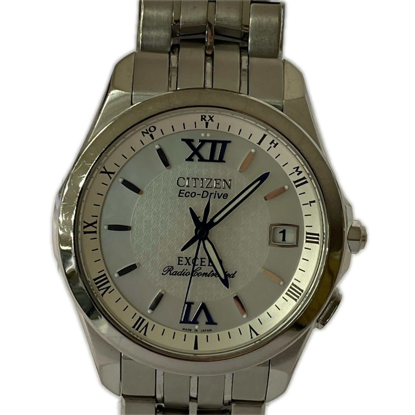 腕時計 EXCEED ECO-DRIVE ホワイト