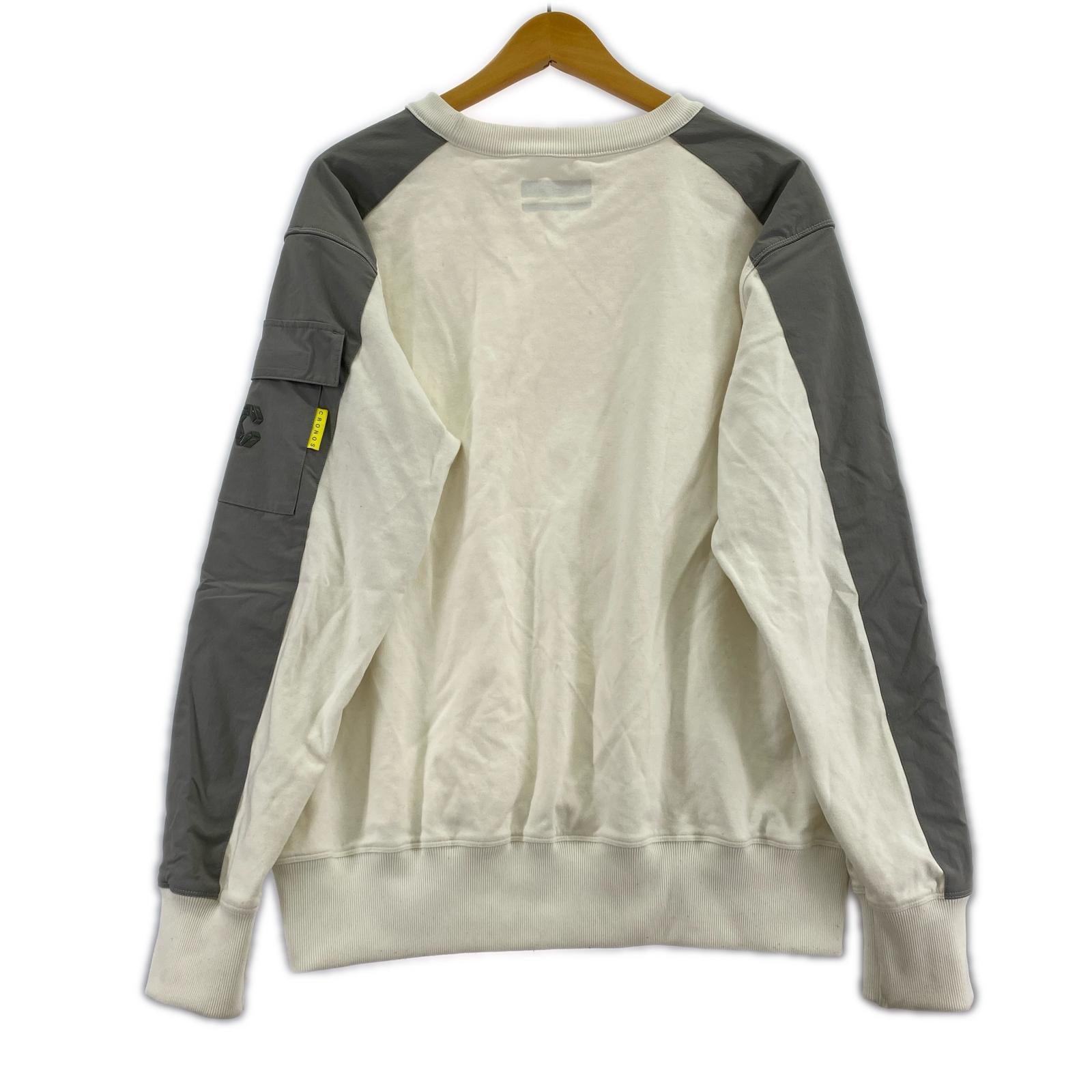 スウェット CRONOS スウェット WHT S S ホワイト