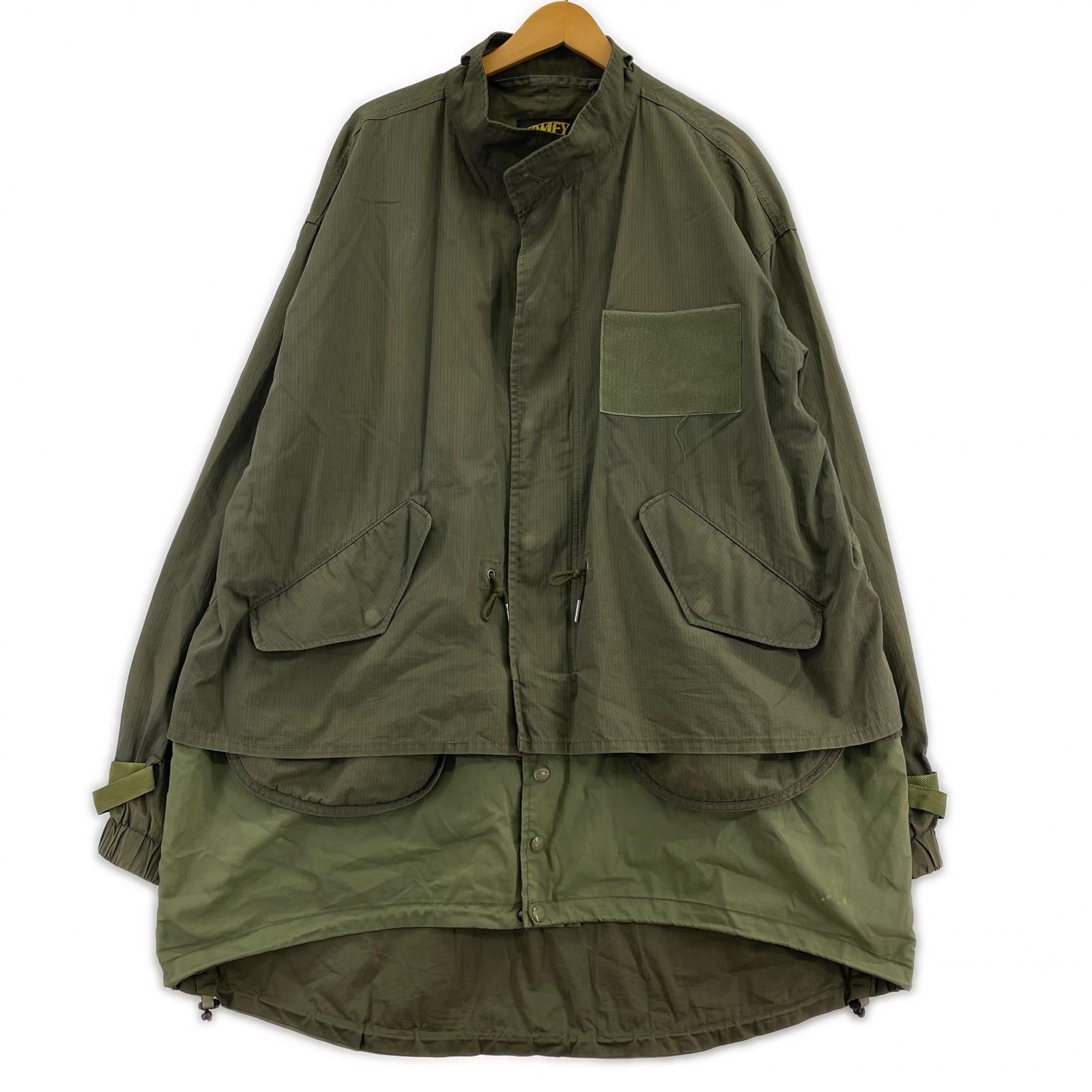 ミリタリージャケット COMFY OUTDOOR GARMENT コート カーキ M カーキ