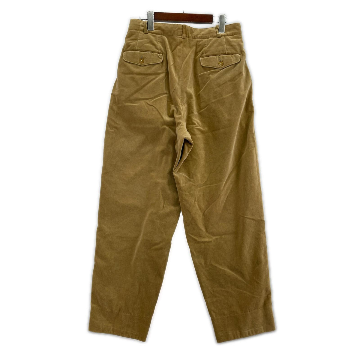パンツ Y’s for men 90s頃 ベロアスラックス M ベージュ M ベージュ