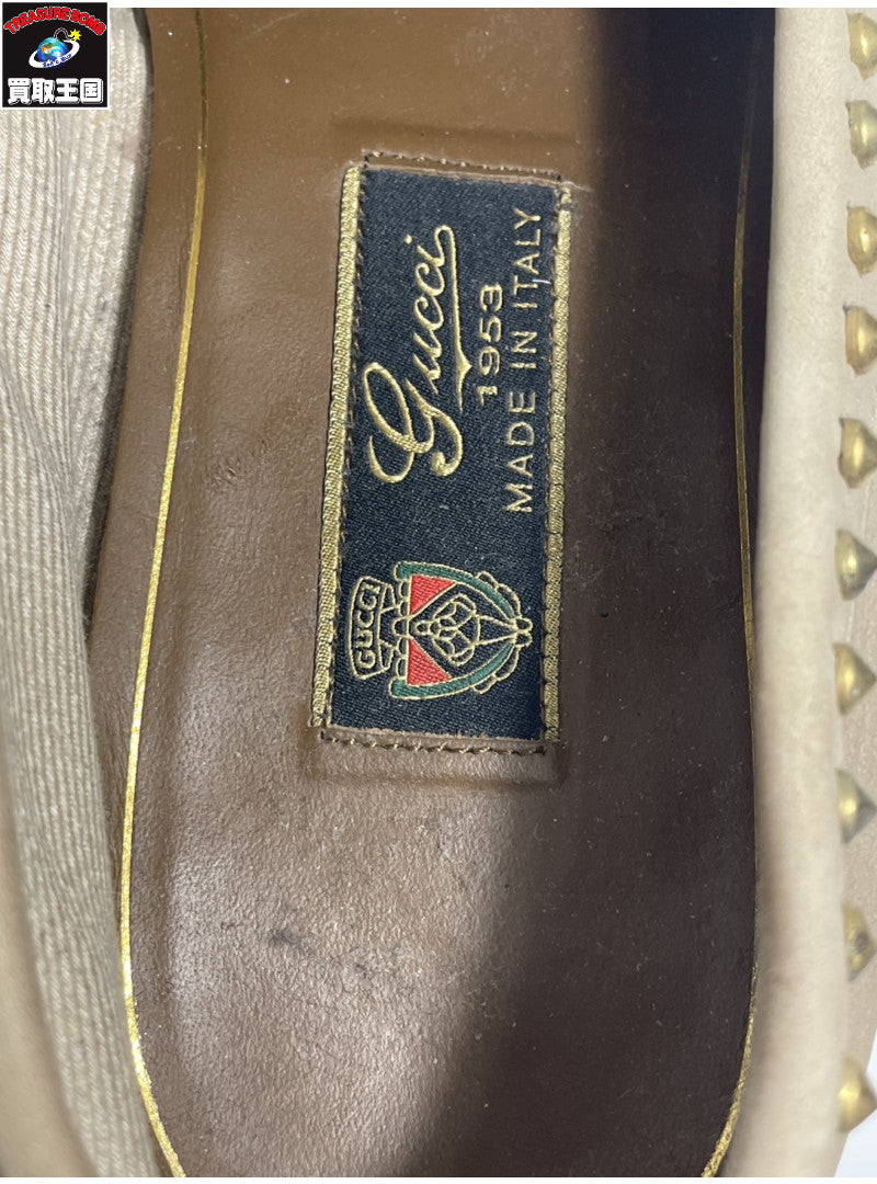 GUCCI ホースビット スタッズローファー