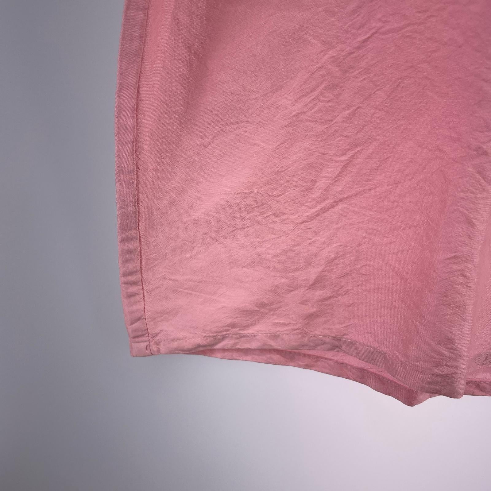 半袖シャツ CAMIEL FORTGENS SS SCHOOL SHIRT S ピンク S ピンク