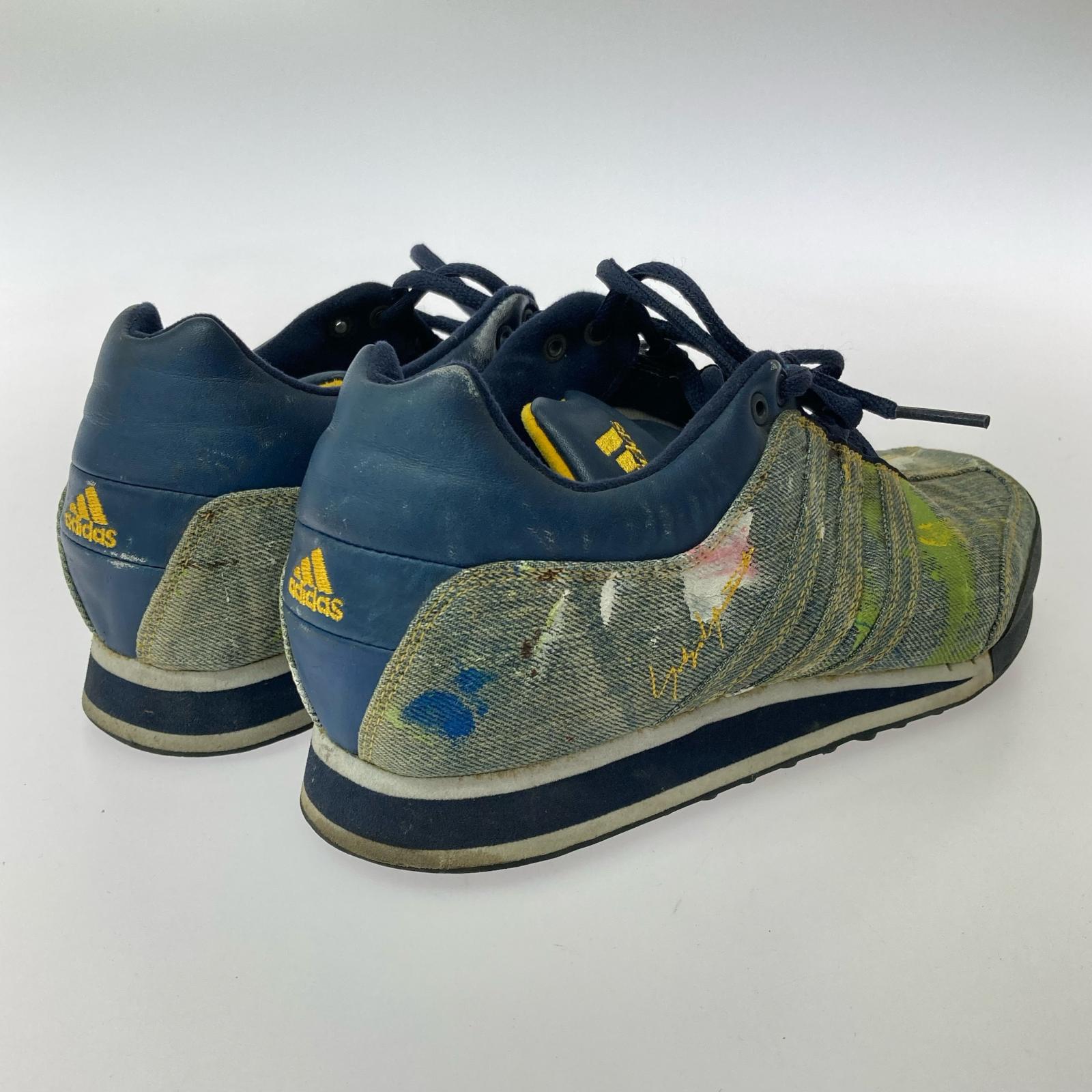 スニーカー 02AW ×Yohji Yamamoto ZETROC 27.5cm (US9 1/2 UK9 EU45) ネイビー