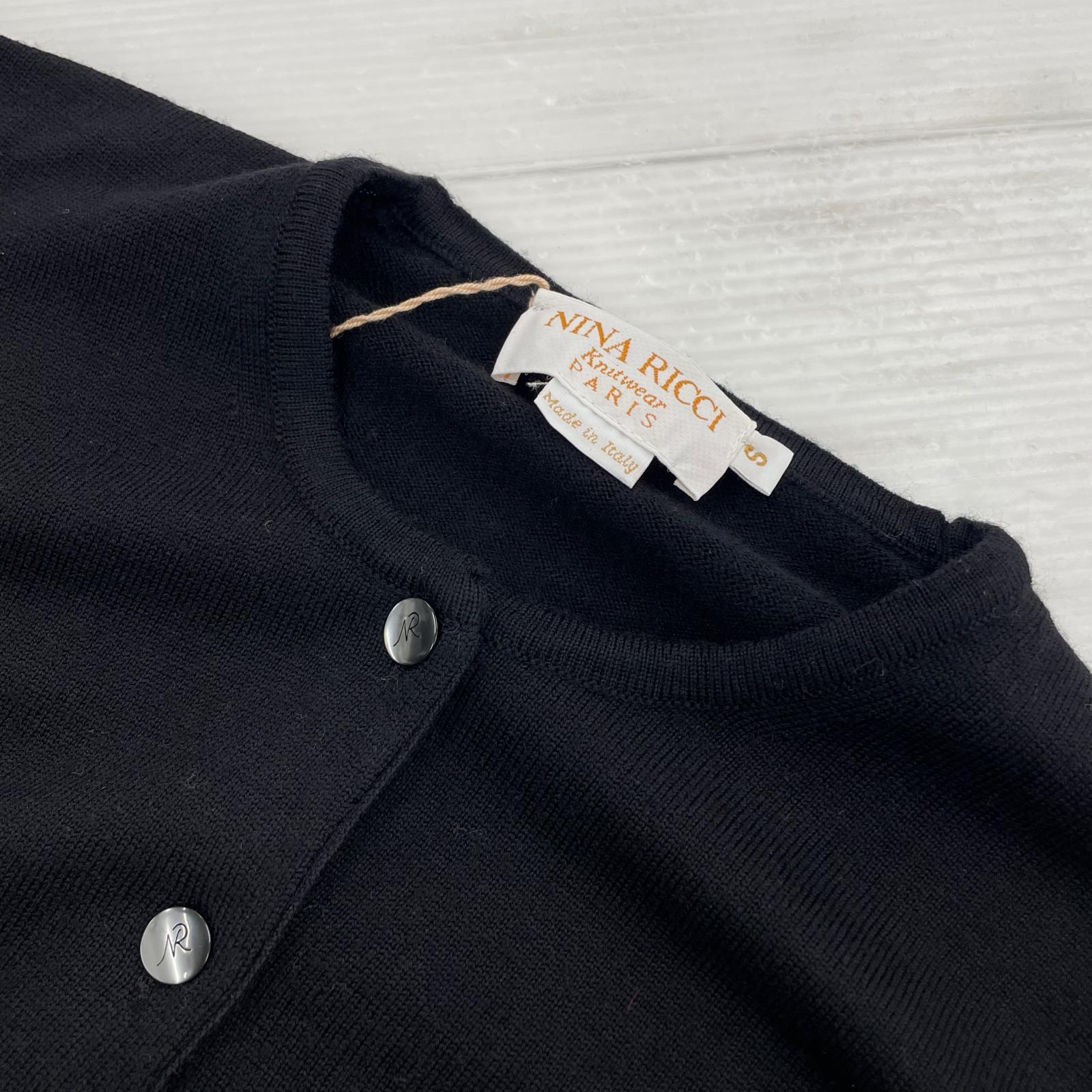 ニット NINA RICCI ニット・セーター S ブラック