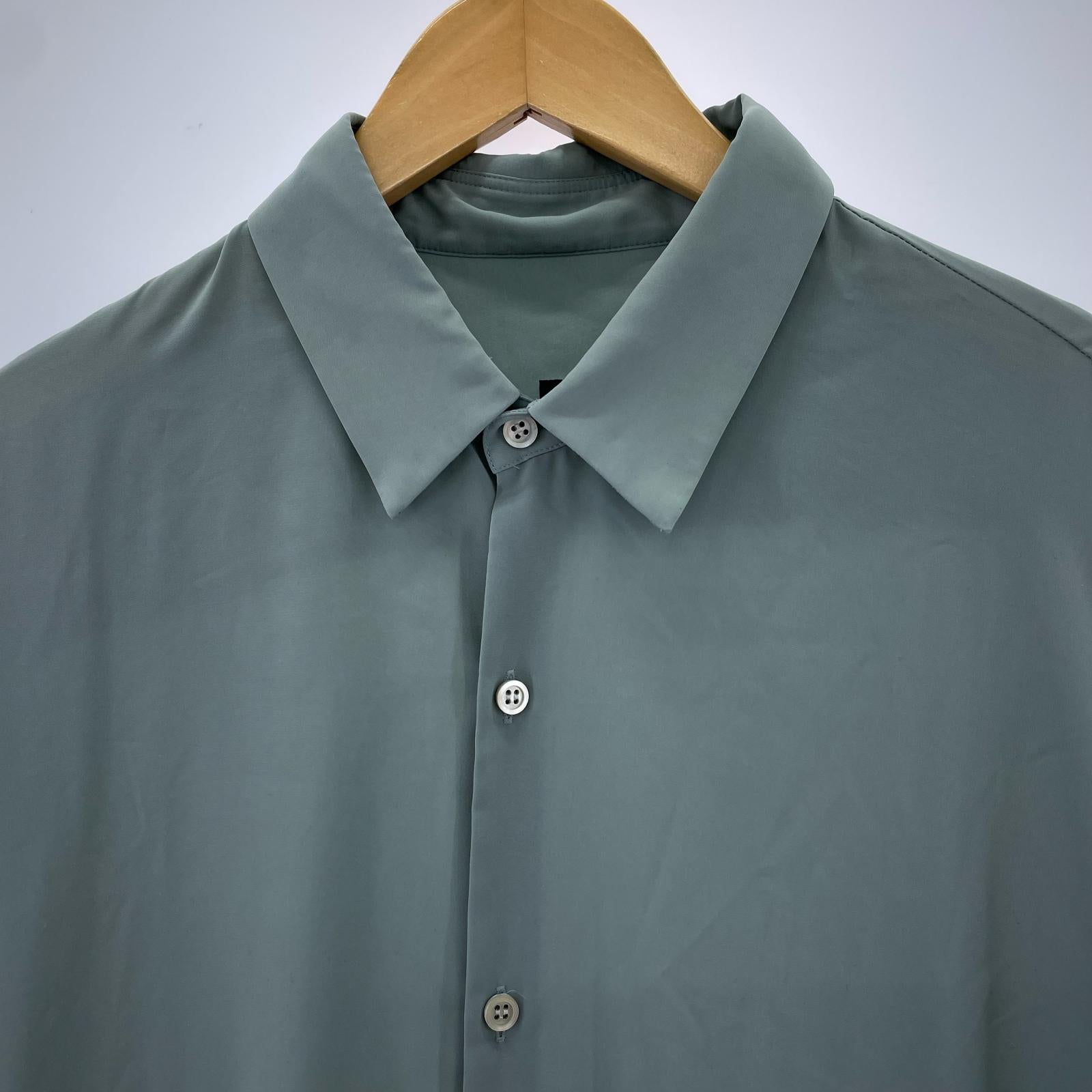 長袖シャツ 23SS Big Shirt グレー