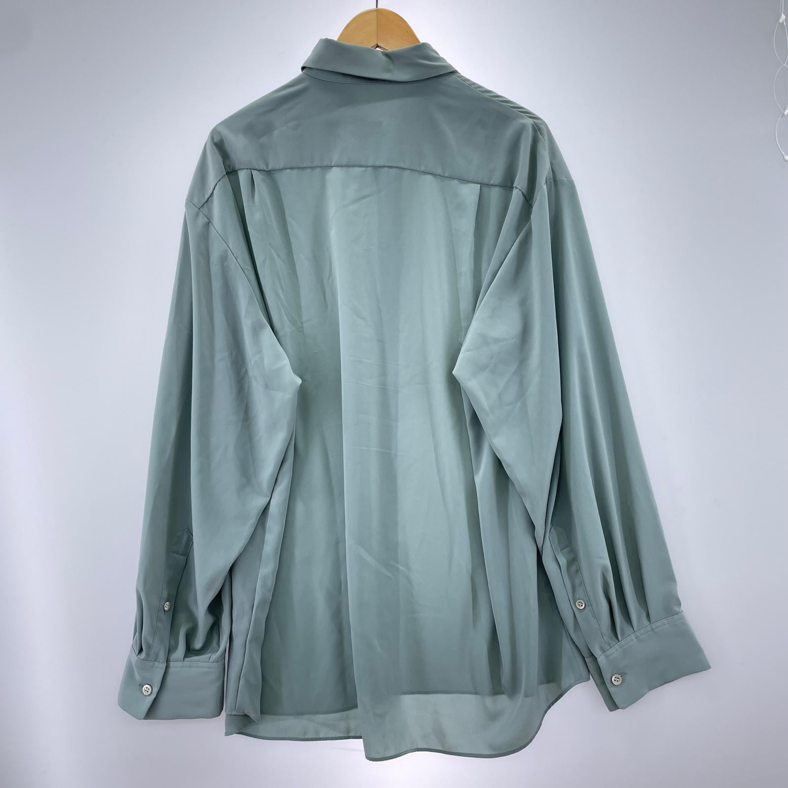 長袖シャツ 23SS Big Shirt グレー