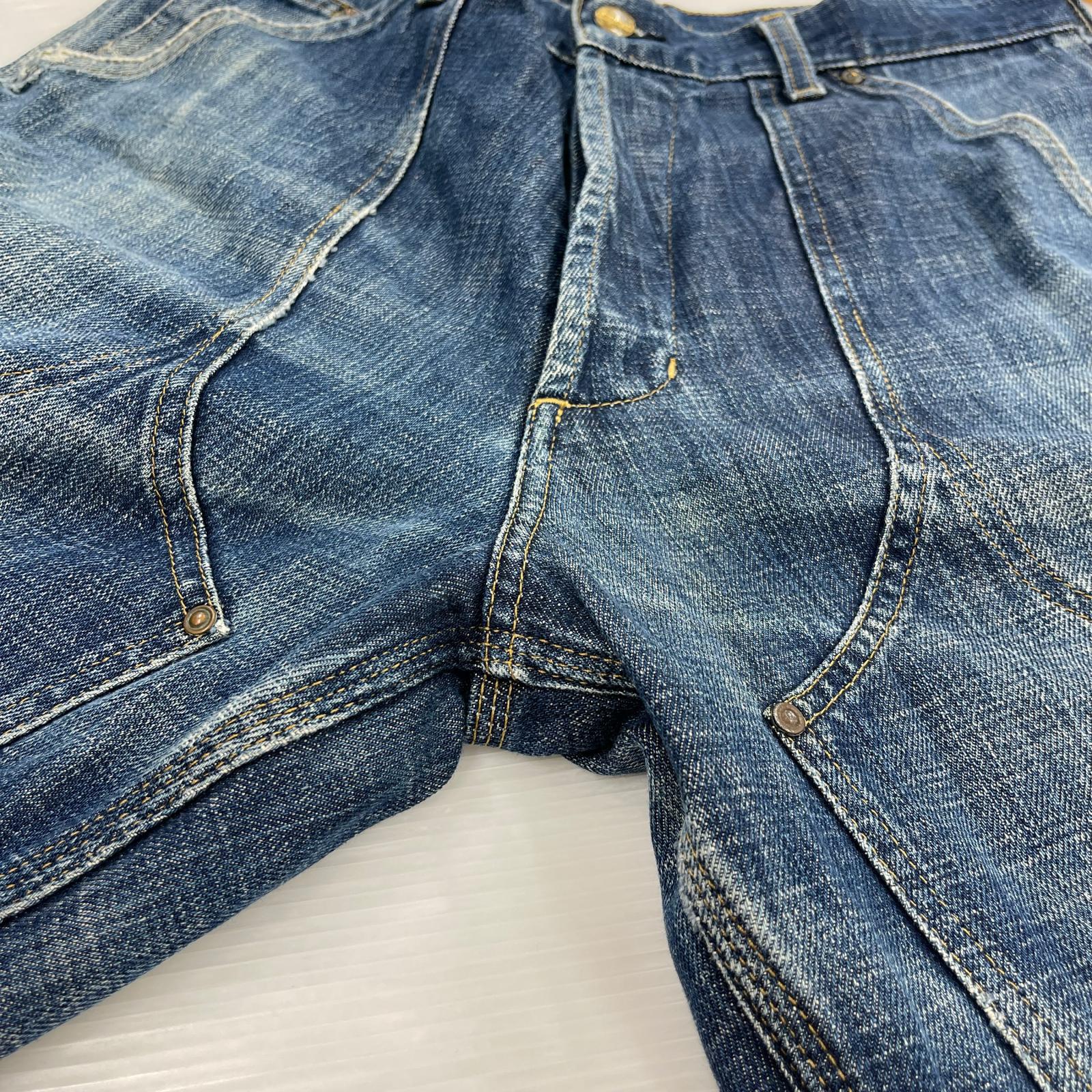 デニムパンツ KNEEPAD PANT ブルー