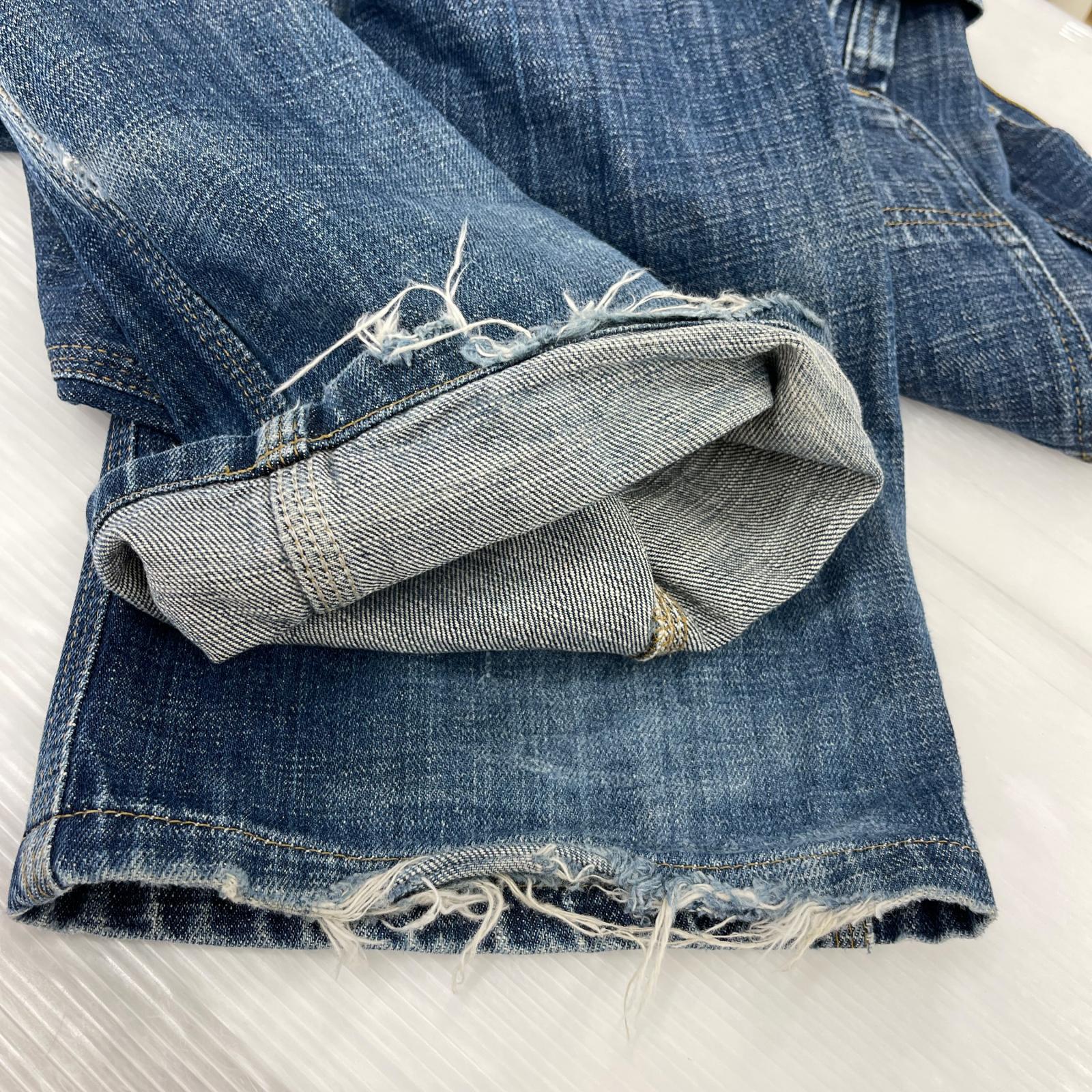 デニムパンツ KNEEPAD PANT ブルー