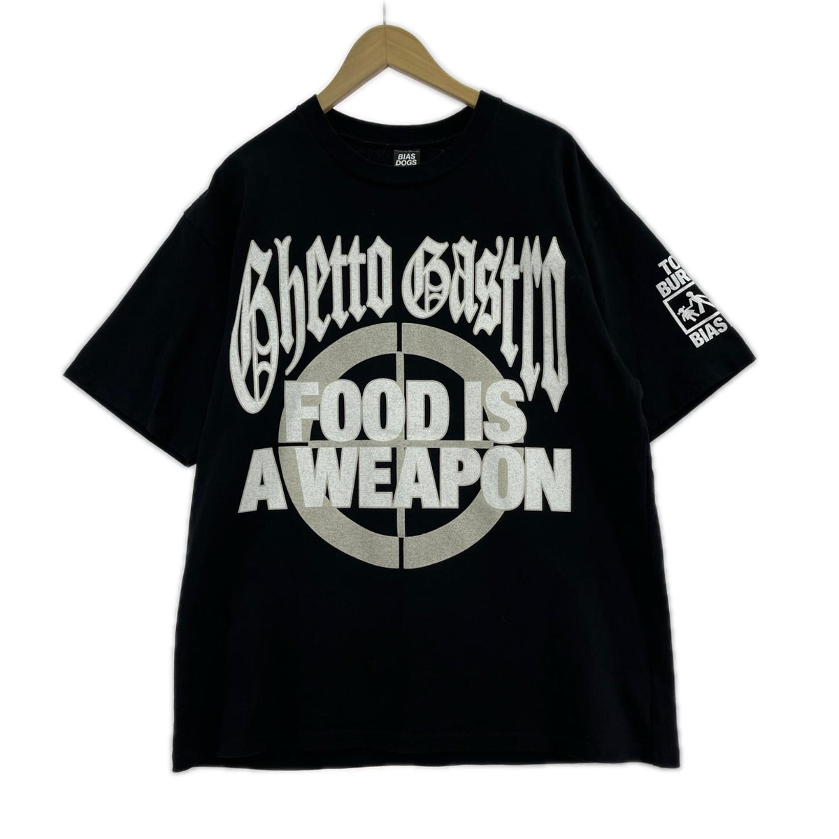半袖Tシャツ BIAS DOGS GHETTO GASTRO BLK/XL ブラック