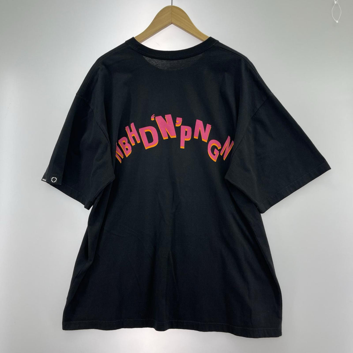 半袖Tシャツ ×PHINGERIN 24AW グラフィックプリントTee BLK/XL ブラック