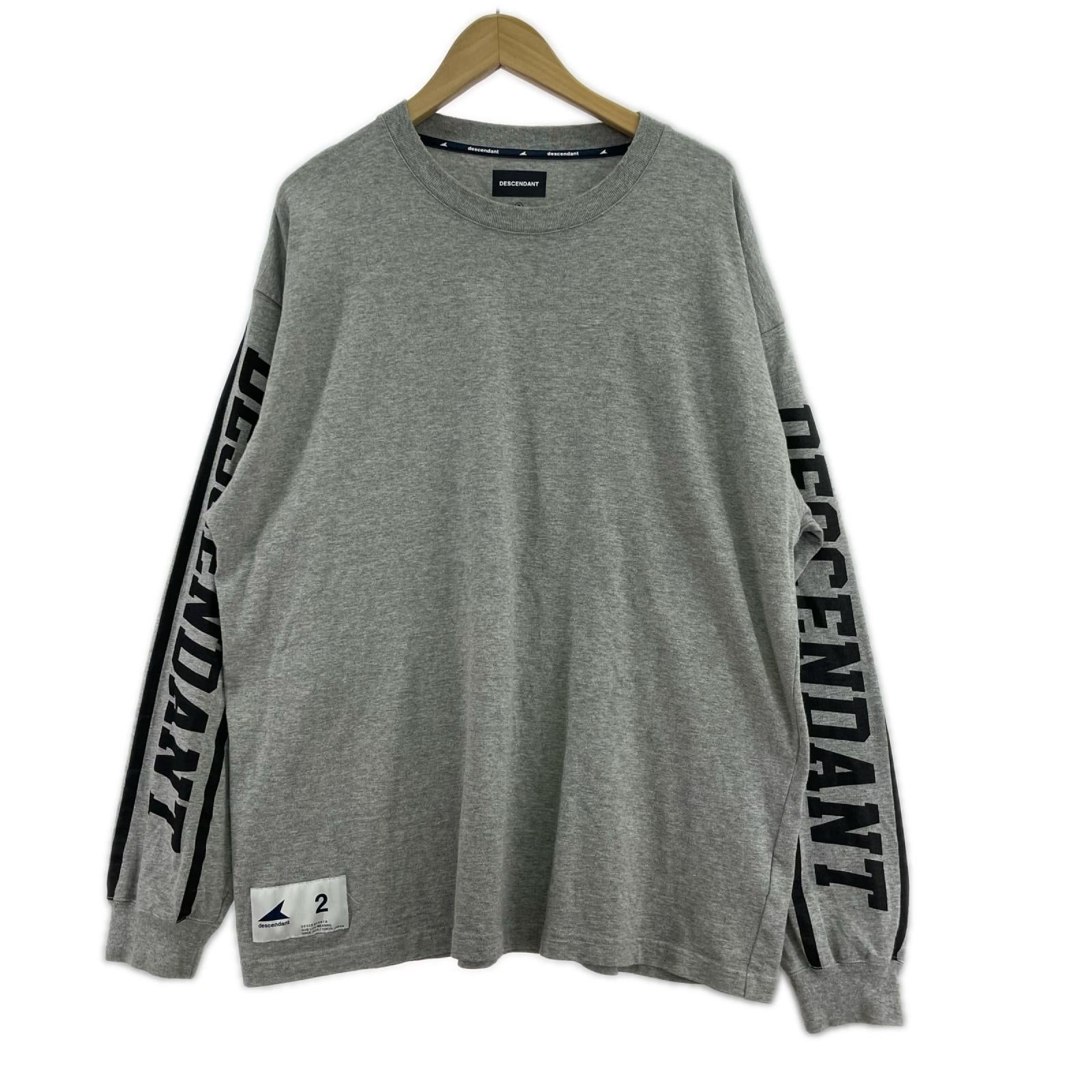 長袖Tシャツ DIRT ORIGANIC COTTON L/Sｶｯﾄｿｰ GRY/2 2 グレー