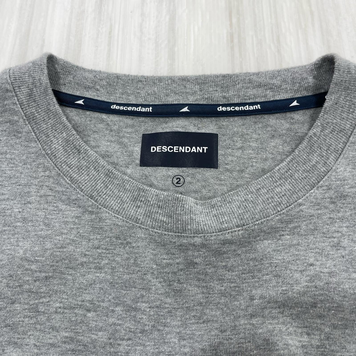 長袖Tシャツ DIRT ORIGANIC COTTON L/Sカットソー GRY/2 2 グレー