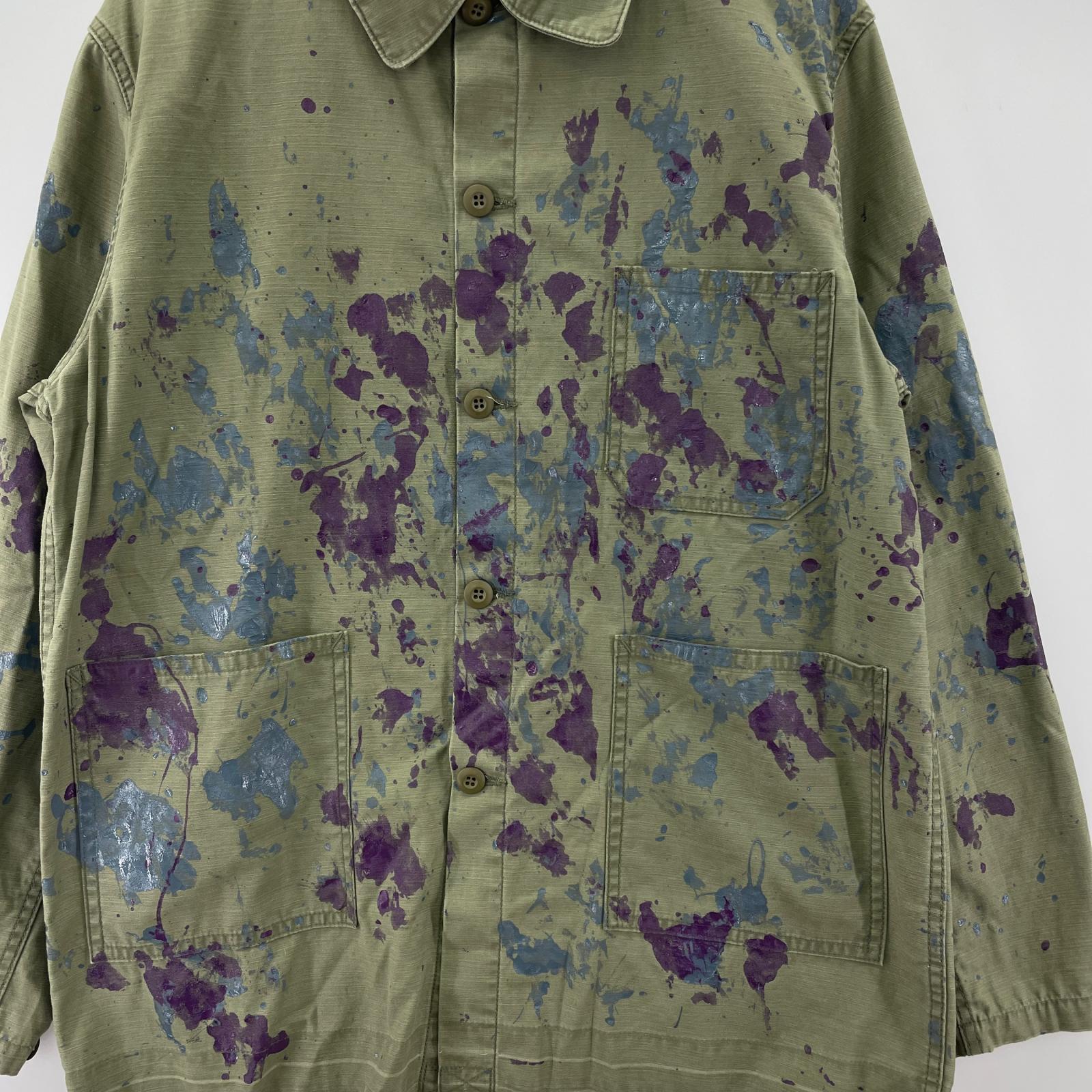 ジャケット 20SS D.N. COVERALL Back Sateen Paint M