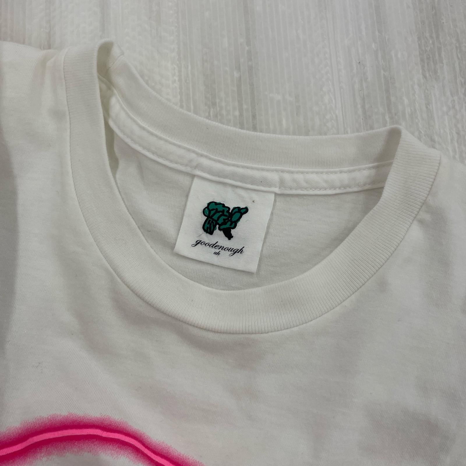 半袖Tシャツ グラムg Tシャツ (M) ホワイト×ピンク M