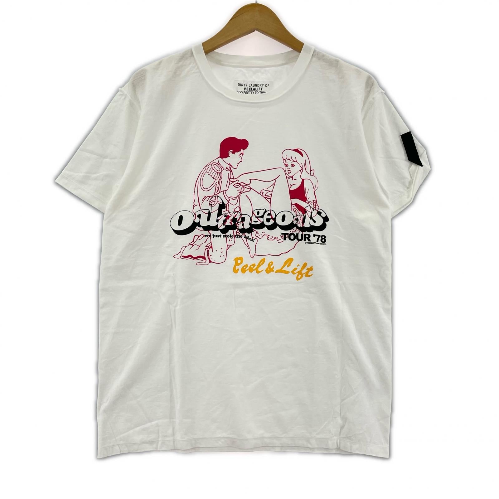 半袖Tシャツ OUTRAGEOUS TOUR '78 Tシャツ(XL) ホワイト ホワイト