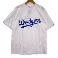 半袖Tシャツ 90s USA製 デッドストック 野茂英雄 プリントT 白 (L) L ホワイト