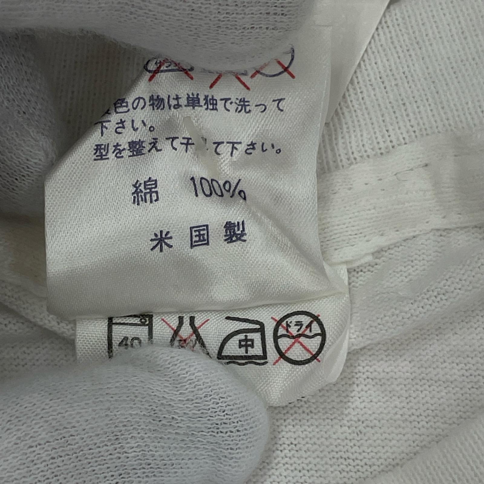 半袖Tシャツ 90s USA製 デッドストック 野茂英雄 プリントT 白 (L) M ホワイト