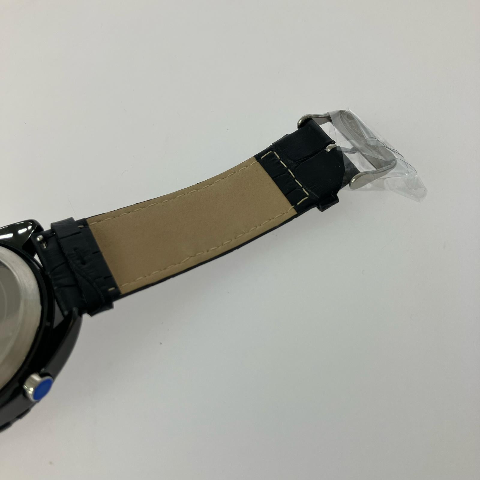 腕時計 MONTRE ROROI/G-31804/ドラムデジットウォッチ ブラック