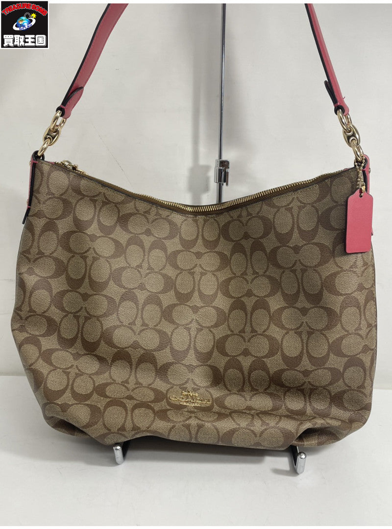 COACH シグネチャー ショルダーバッグ 90838