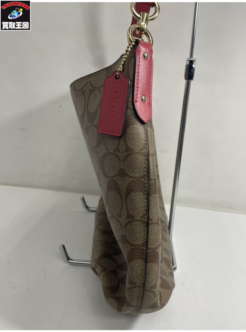 COACH シグネチャー ショルダーバッグ 90838