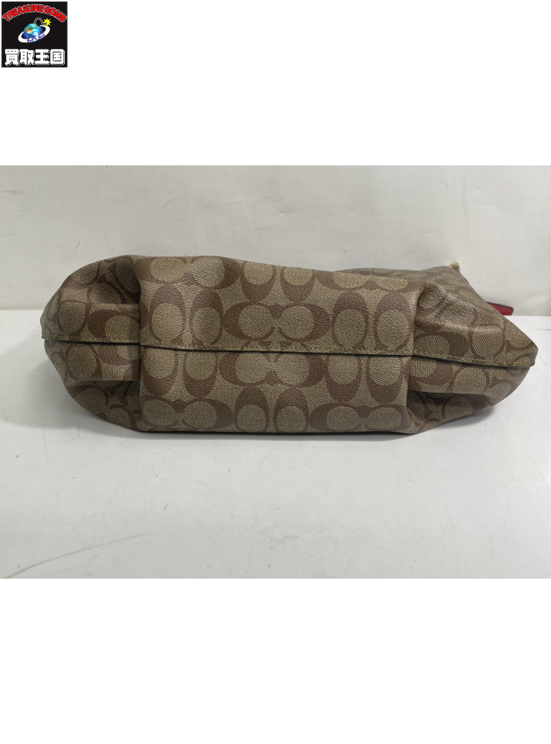 COACH シグネチャー ショルダーバッグ 90838