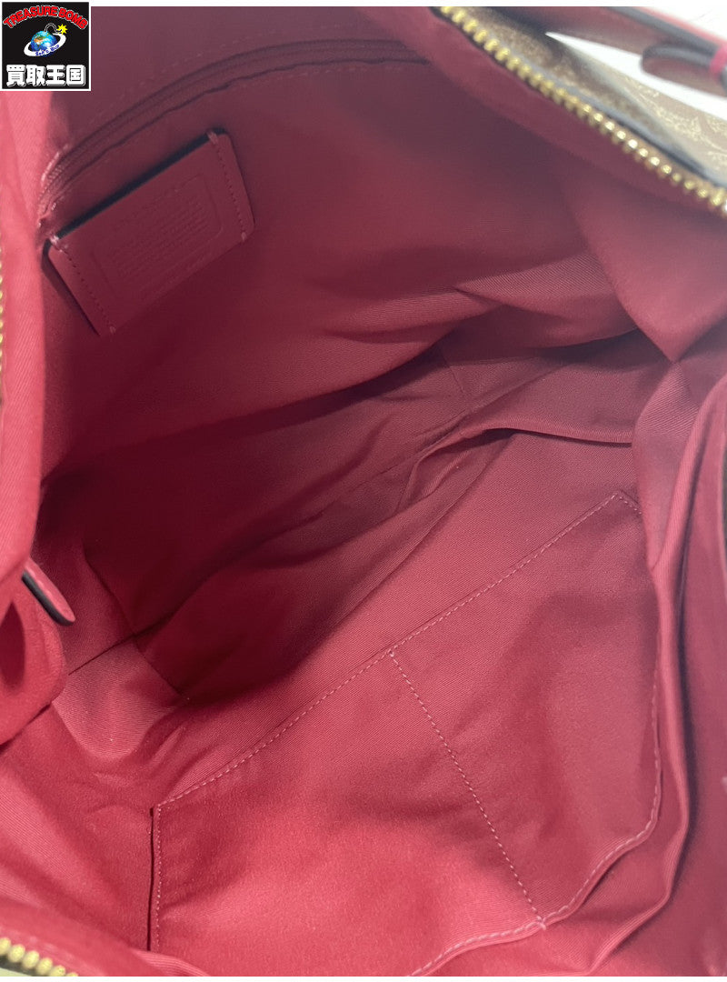 COACH シグネチャー ショルダーバッグ 90838