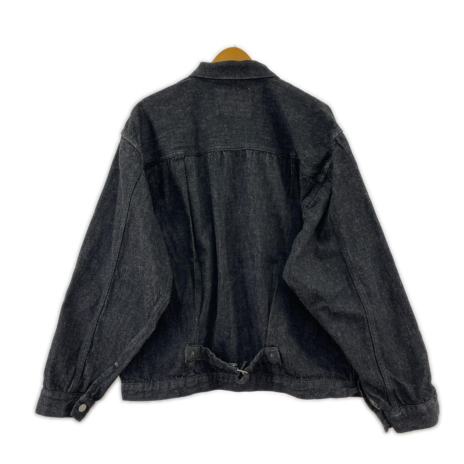 デニムジャケット 1st/Type1 Denim Jacket Super Smooth 46 ブラック