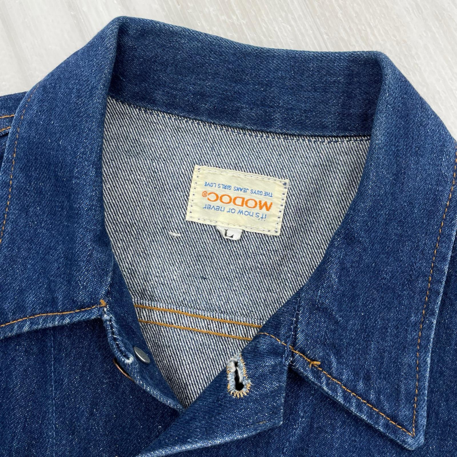 デニムジャケット 70s MODOC 4P インディゴ (L) L ネイビー