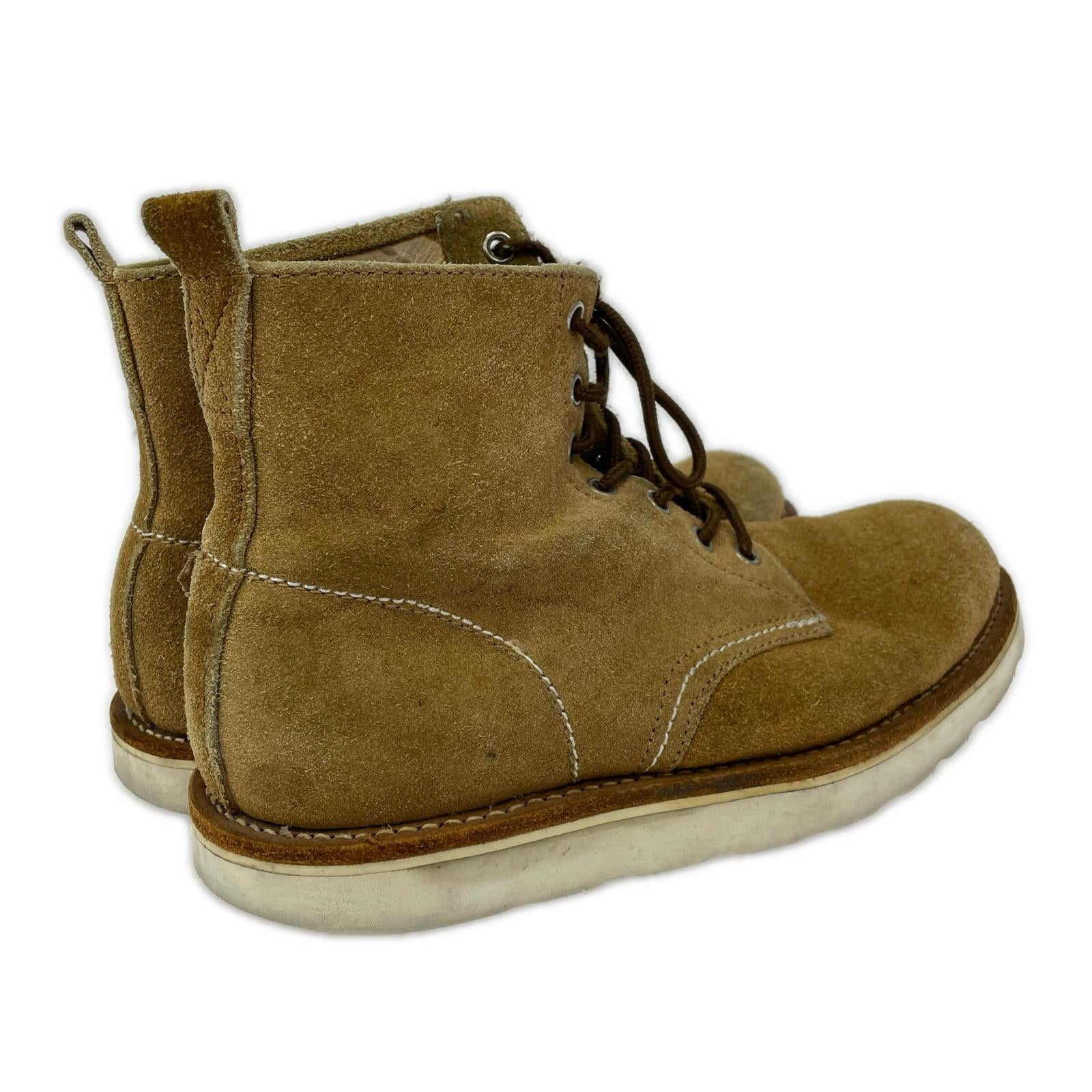 ブーツ LABORER SHOES スエード (8) ブラウン