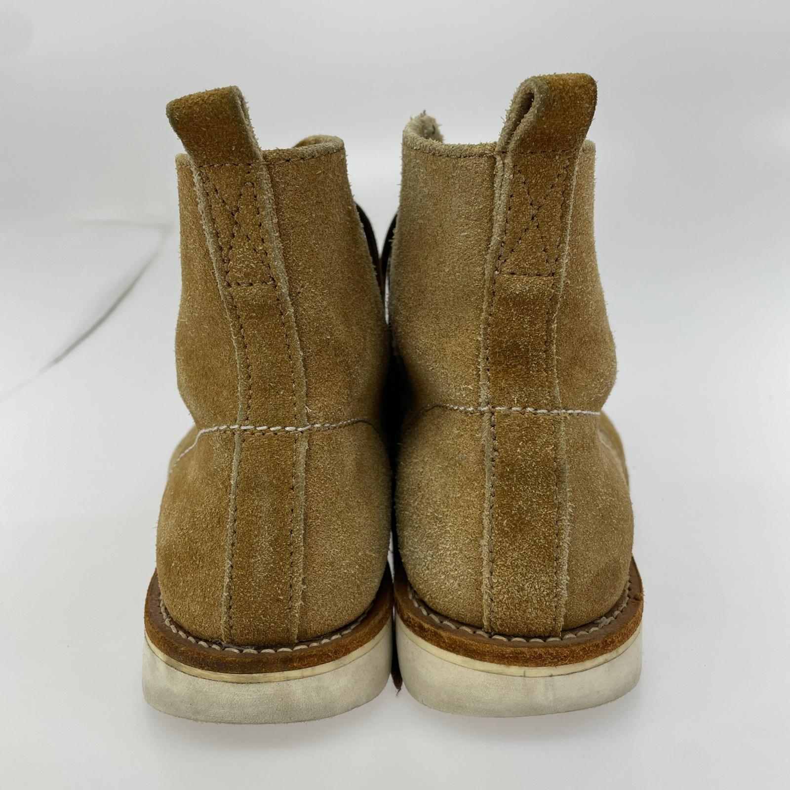 ブーツ LABORER SHOES スエード (8) ブラウン