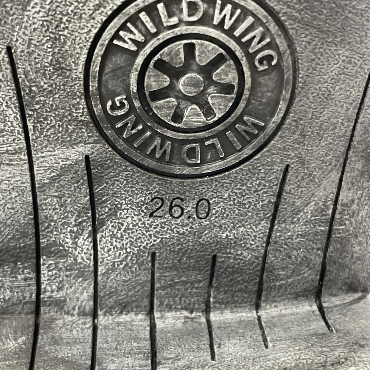 ブーツ WILDWING レースアップブーツ 26cm 26cm (US8 UK7 1/2 EU42) ブラック