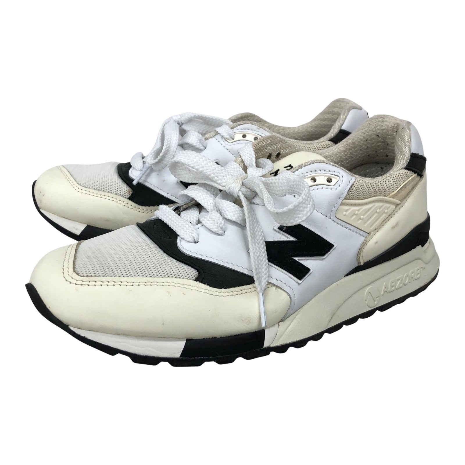 スニーカー NEW BALANCE 998 made in USA U998TI 白 (27) 27cm (US9 UK8 1/2 EU44)