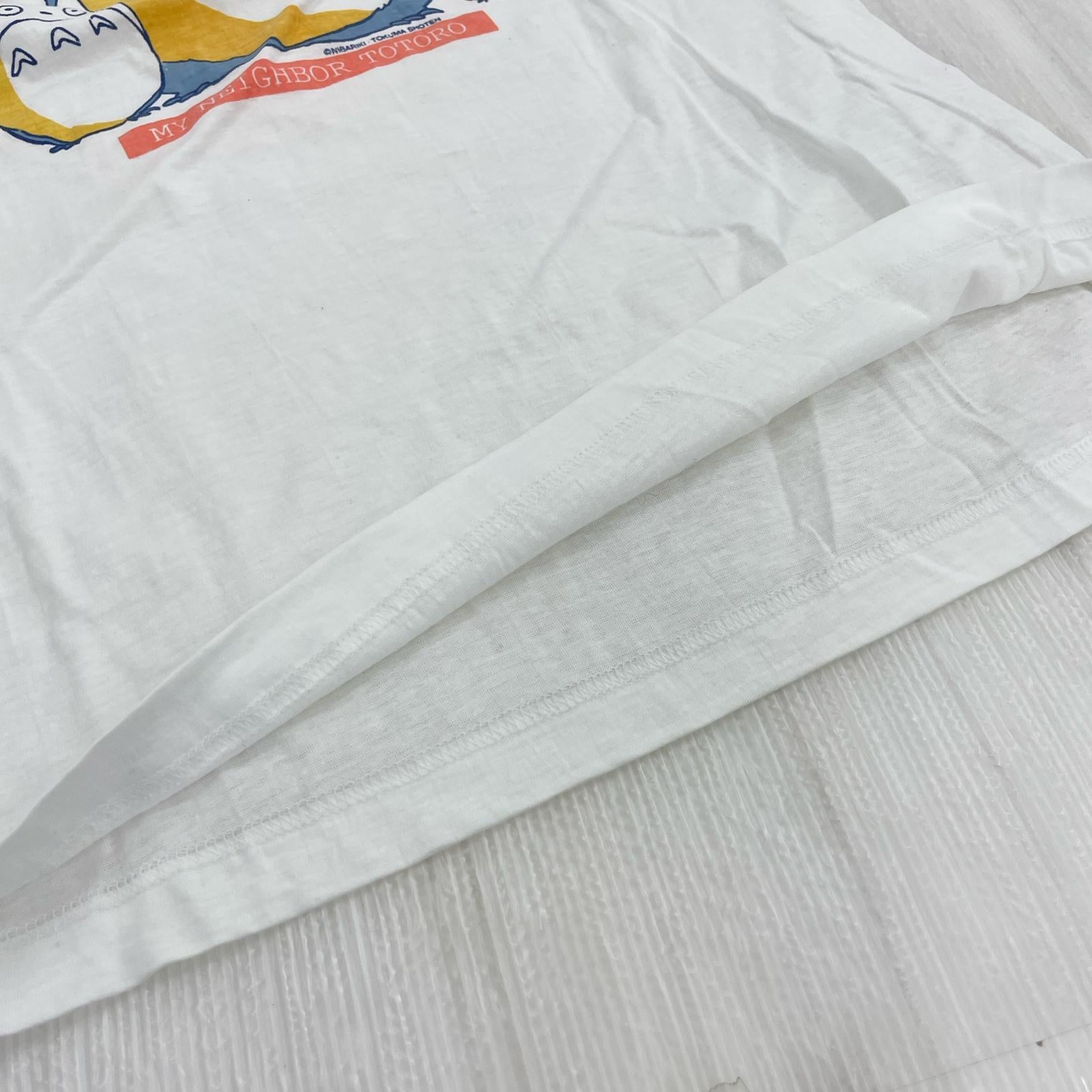 半袖Tシャツ 90sジブリがいっぱいcollection となりのトトロ ホワイト