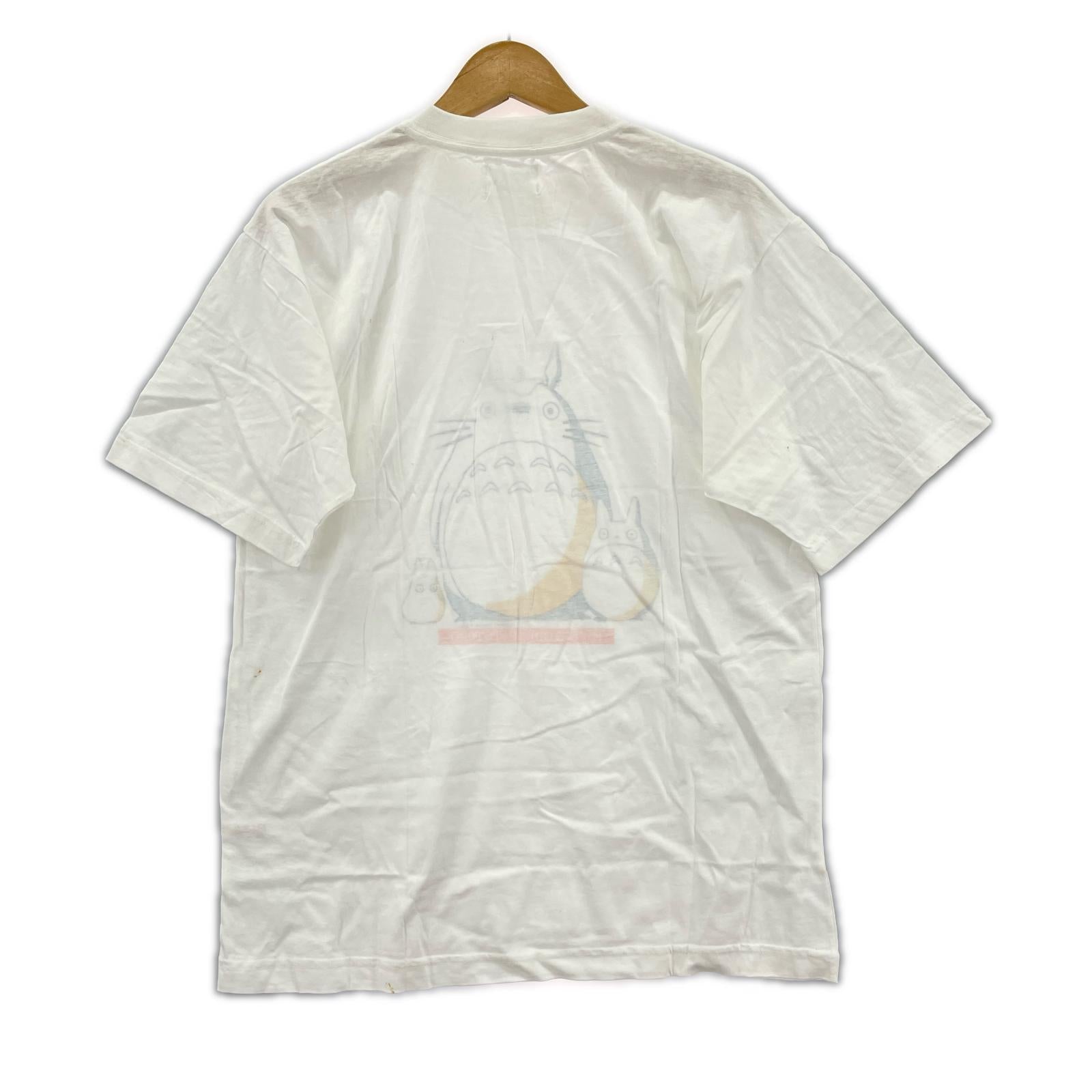 半袖Tシャツ 90sジブリがいっぱいcollection となりのトトロ ホワイト