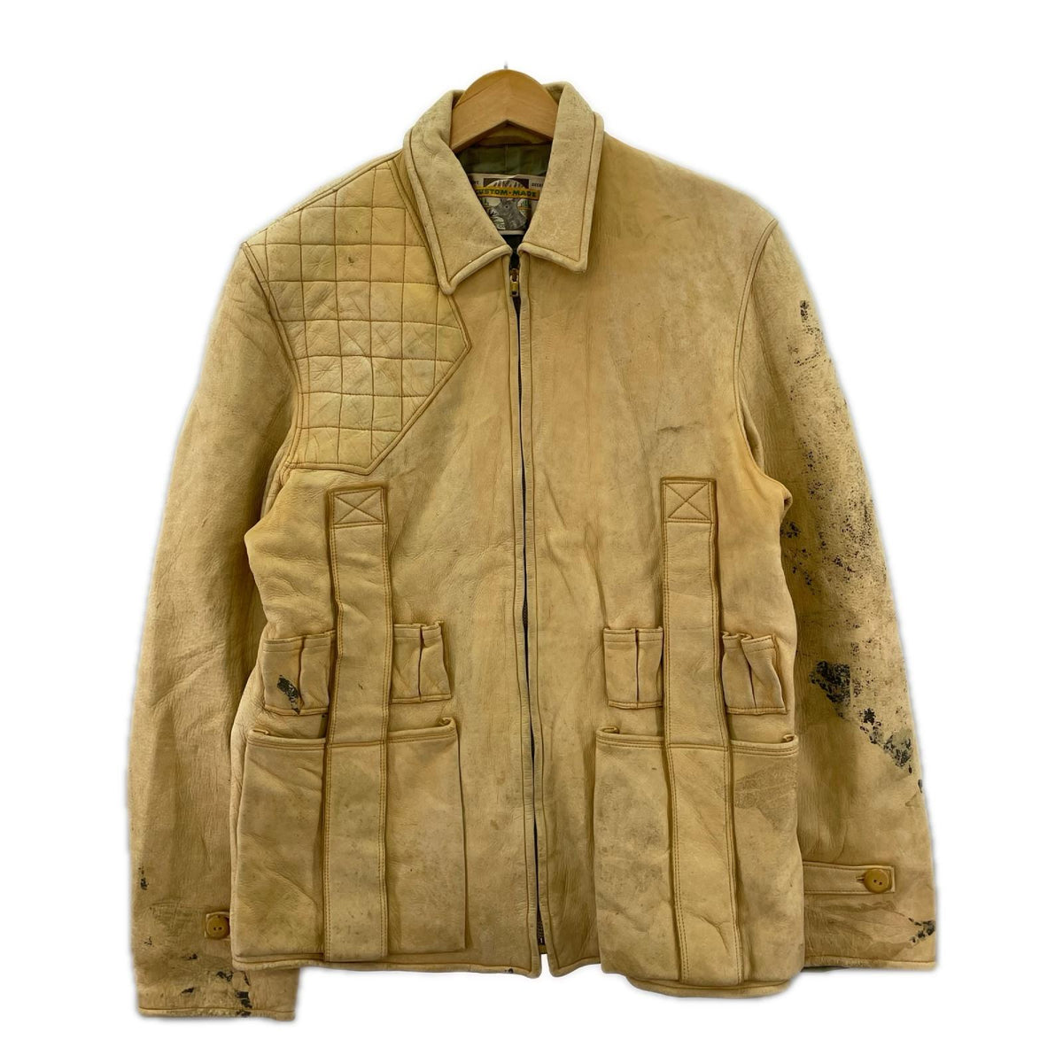 レザージャケット 60s CUSTOM MADE YEL