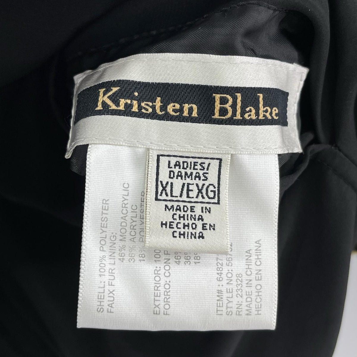 ジャケット Kristen Blake レオパードベスト XL