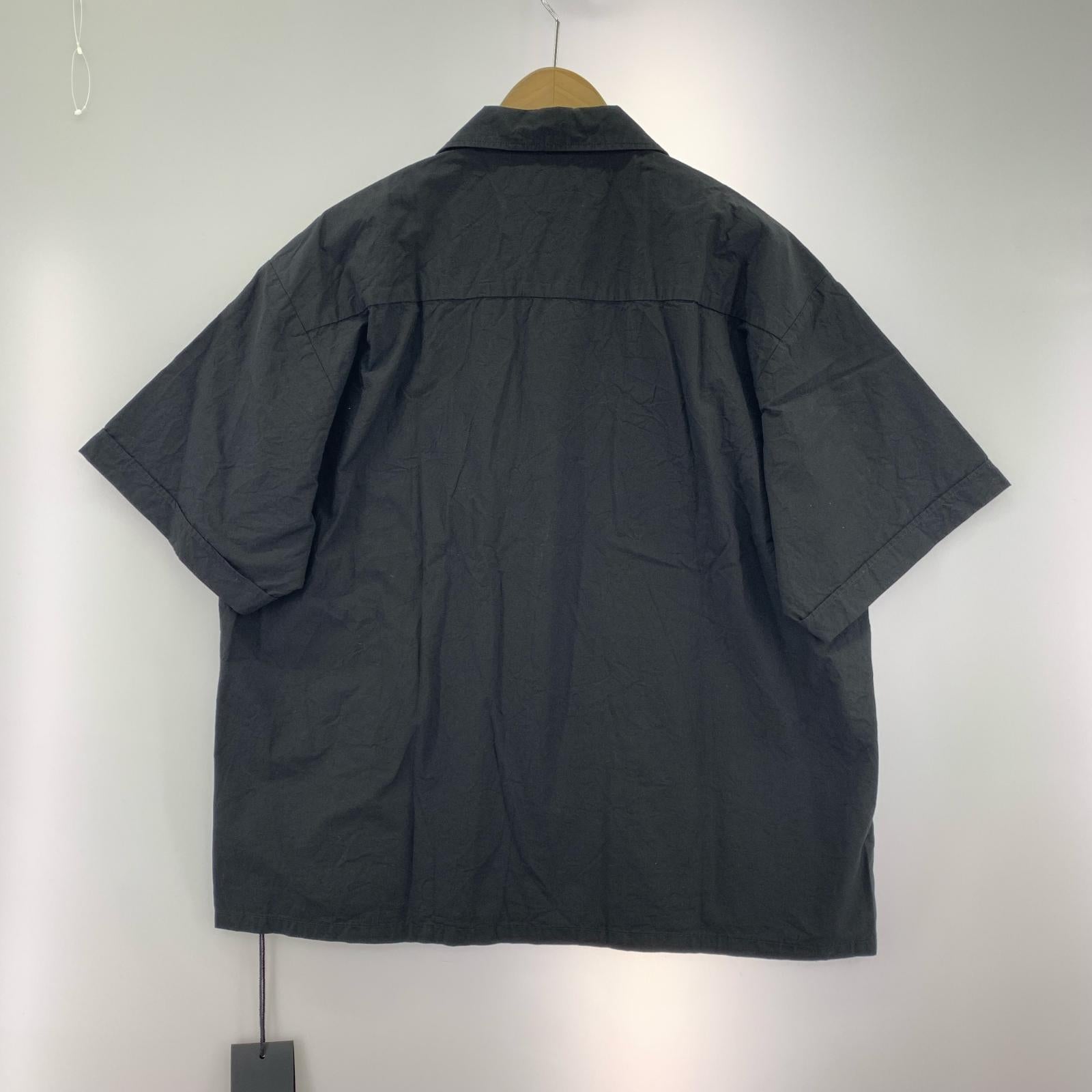 半袖シャツ 24SS GUAYABERA/C-SHIRT 241AQNH-SHM07 (L) L ブラック