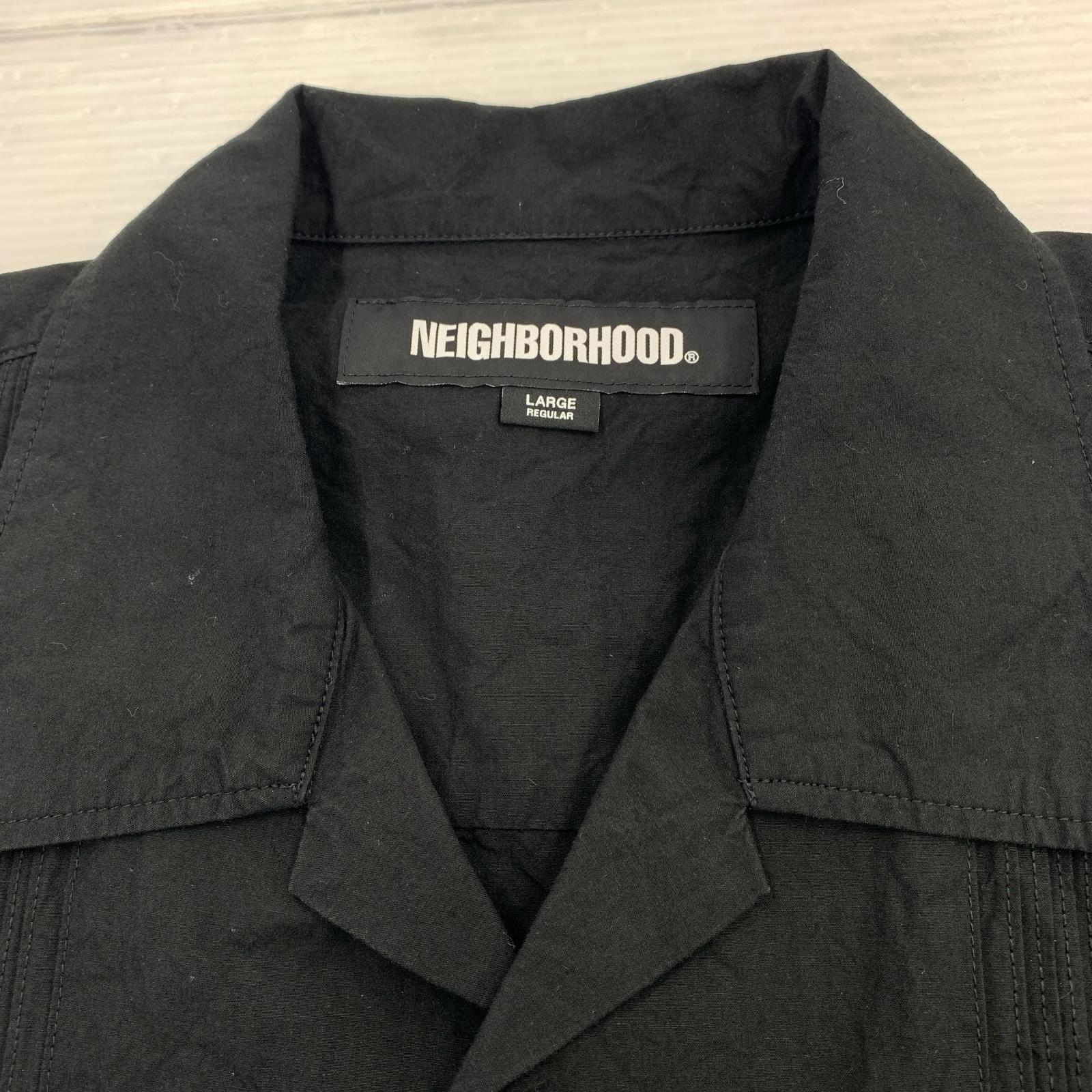 半袖シャツ 24SS GUAYABERA/C-SHIRT 241AQNH-SHM07 (L) L ブラック