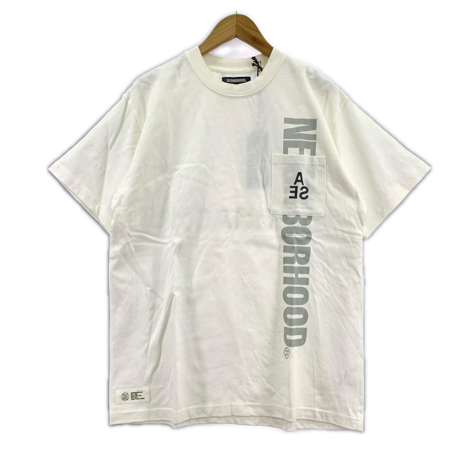 半袖Tシャツ NHWDS-04/C-TEE-SS 221FRWSH-STM04S (L) 白 L ホワイト