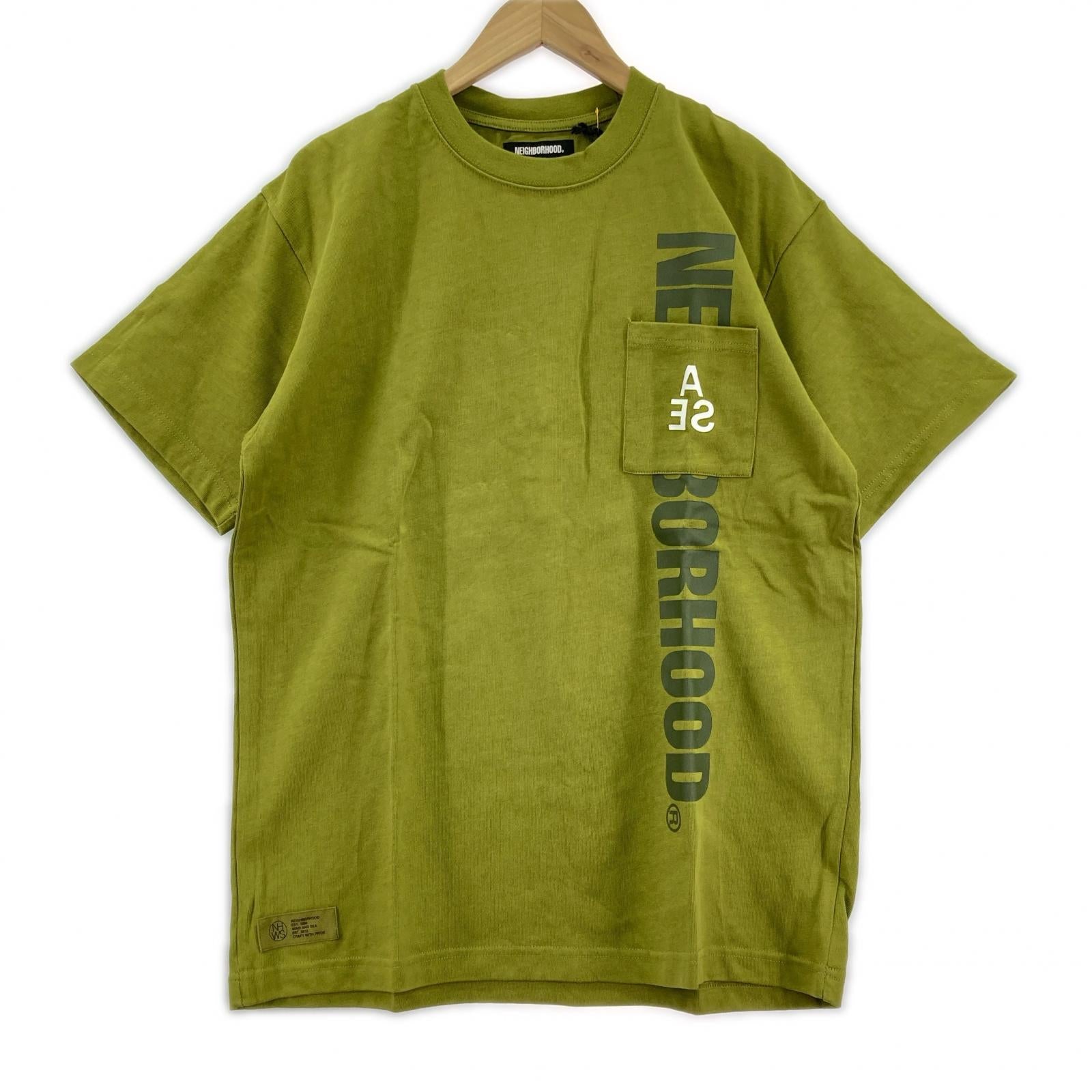 半袖Tシャツ NHWDS-04/C-TEE-SS 221FRWSN-STM04S オリーブ L