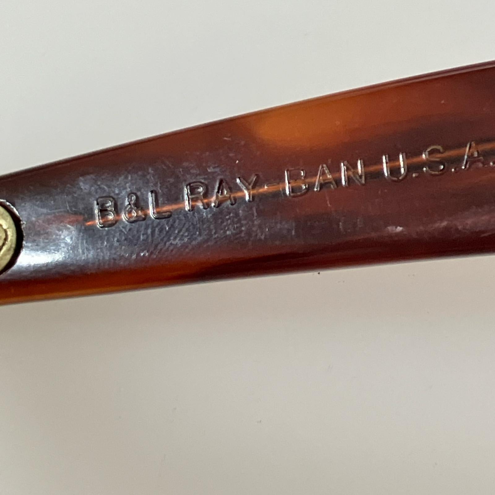 その他アクセサリー B&L社 USA製 WAYFARER 茶 ブラウン