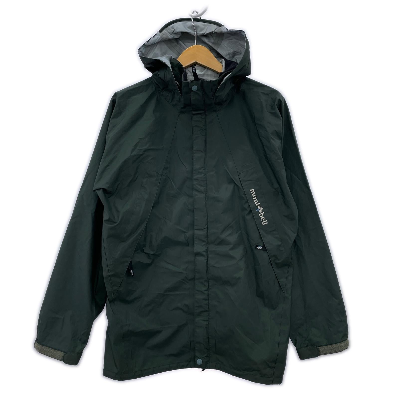 マウンテンパーカー レインウェア グリーン M グリーン