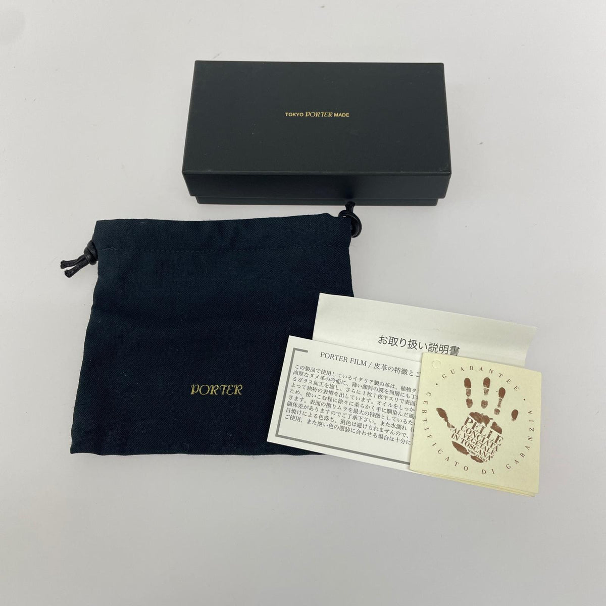 その他アクセサリー PORTER フィルム キーホルダー キーリング ブラック