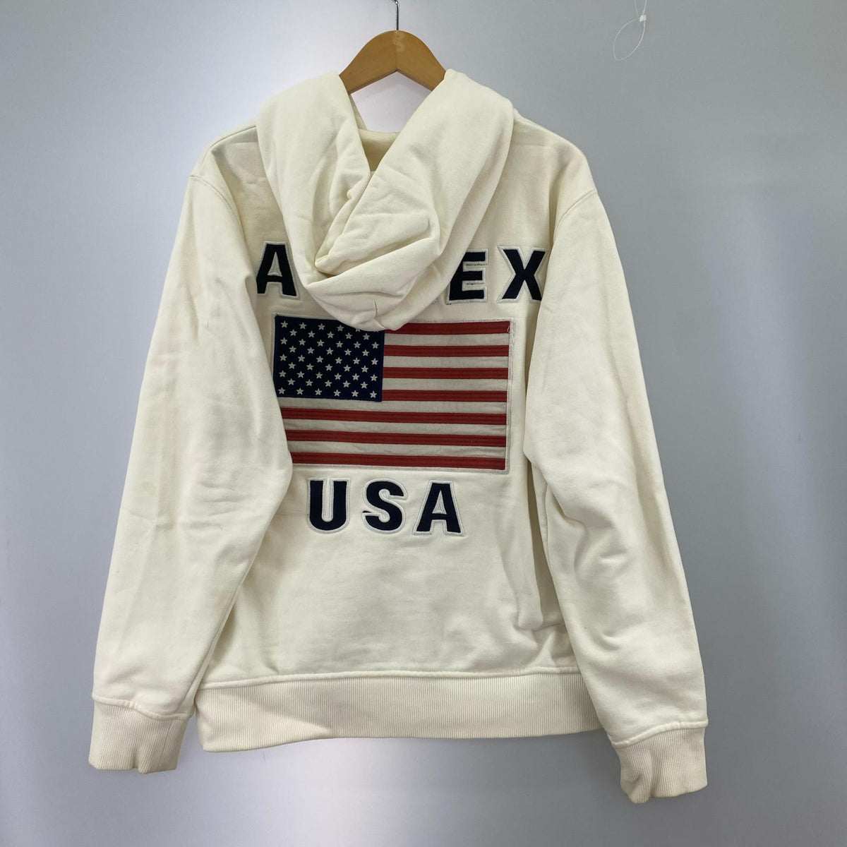 パーカー FLAG SWEAT PARKA 白系 L L ホワイト