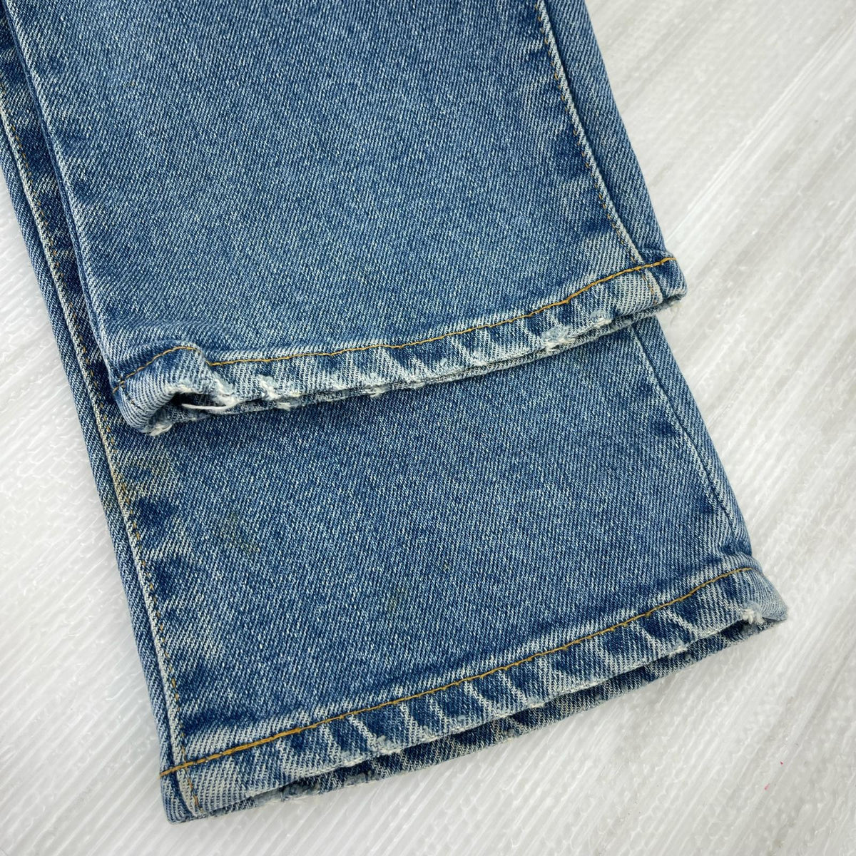 デニムパンツ ダメージ加工 M M ブルー