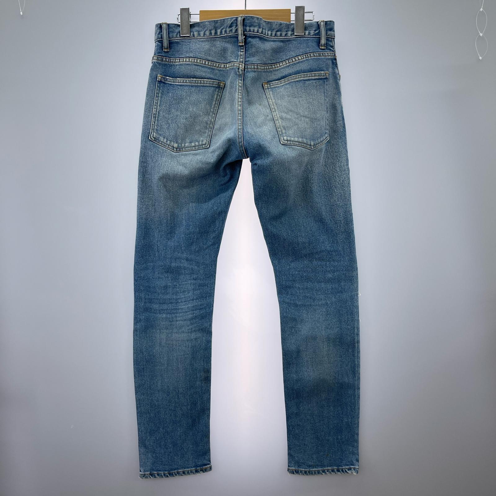 デニムパンツ ダメージ加工 M M ブルー