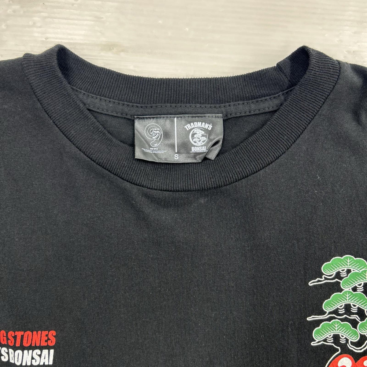 半袖Tシャツ the rolling stones tradman S ブラック