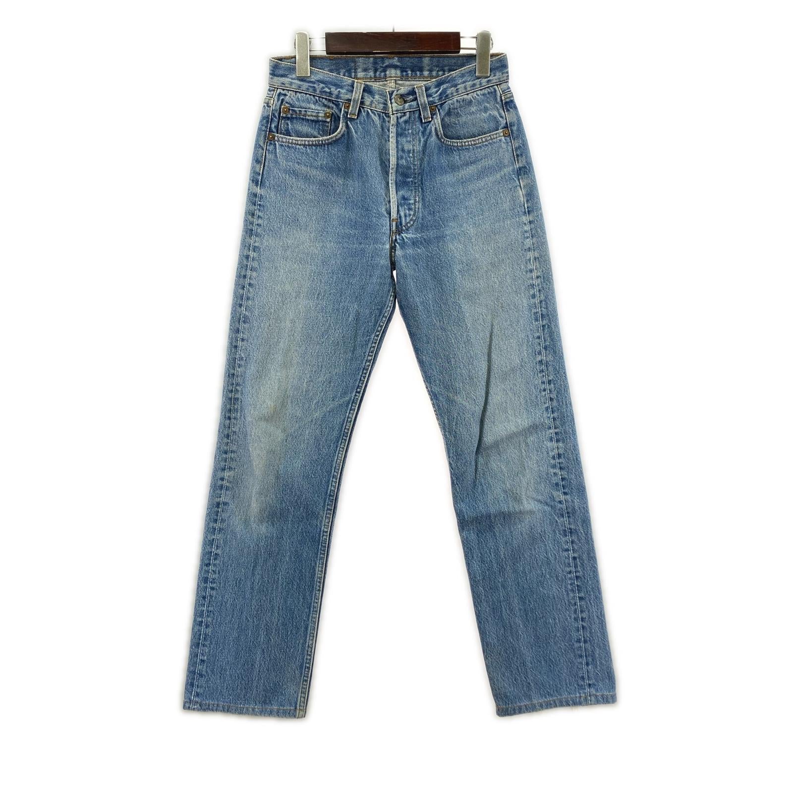 デニムパンツ 80s 501 USA製 ボタン裏 524 30 ブルー