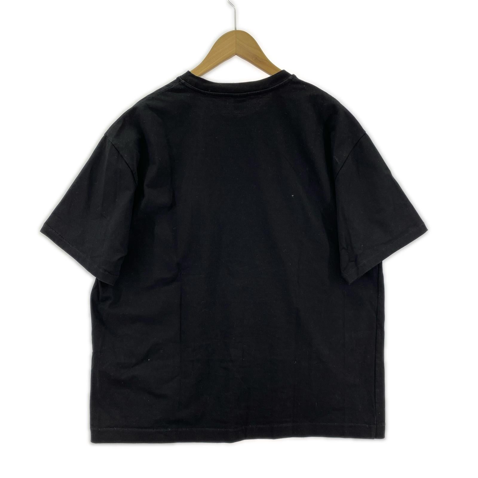 半袖Tシャツ OVY Embroidery Cotton Wide T-shirt L ブラック