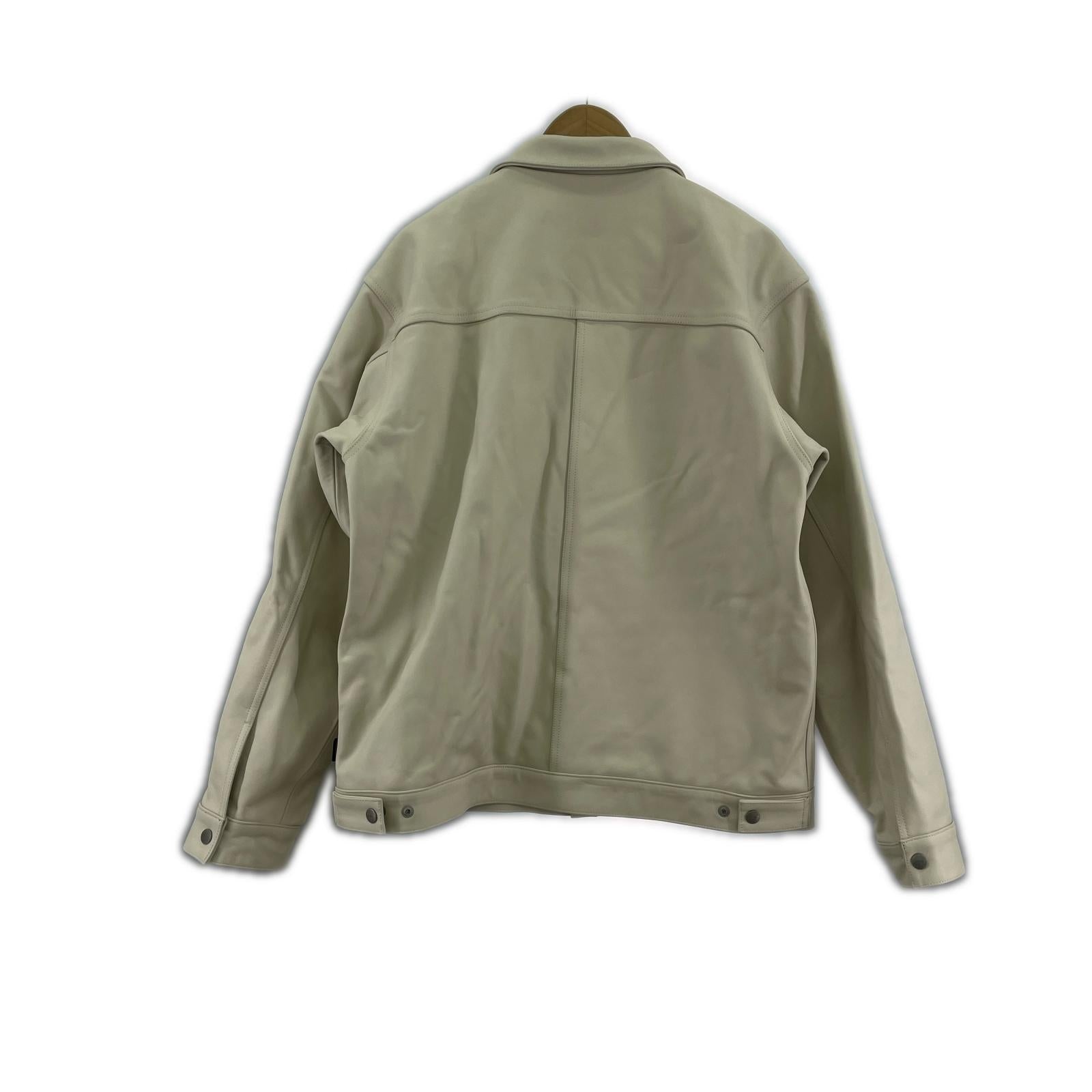 レザージャケット LEATHER TYPE-2 JACKET XL 白 ホワイト